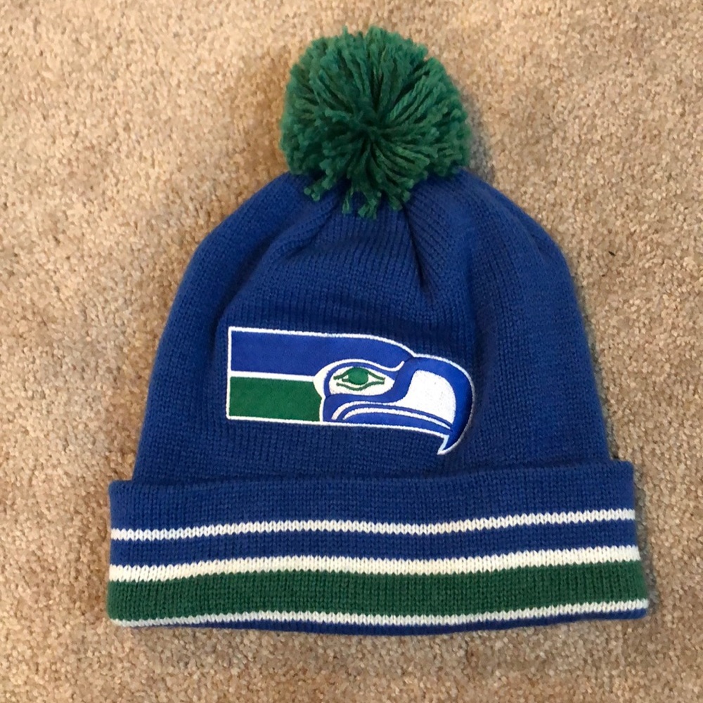 Retro Seahawks Beanie